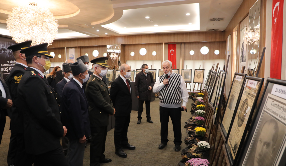 O Gün’ün gazeteleri Büyükçekmece’de sergilendi